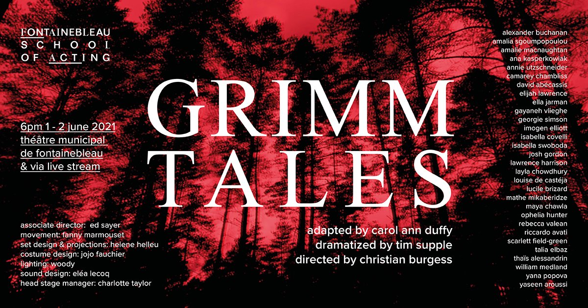 Grimm Tales Fontainebleau School Of Acting